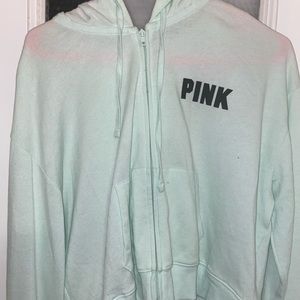Victoria Secret Pink Sweater Zip Up